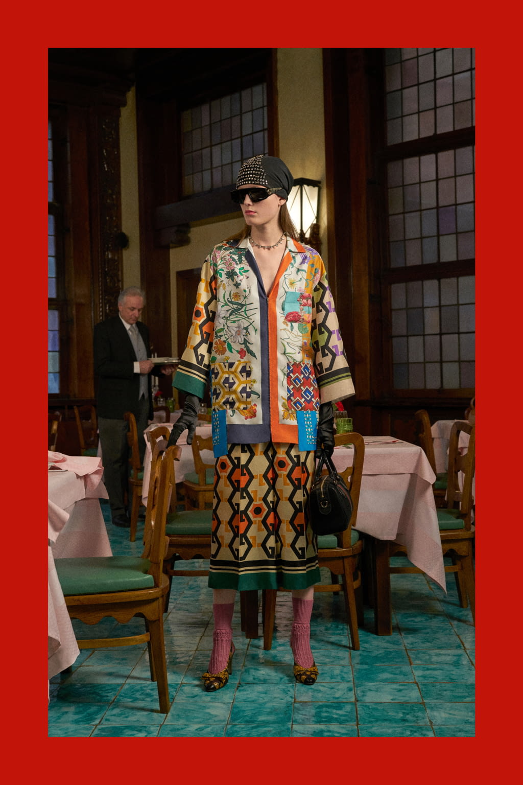 Fashion Week Milan Pre-Fall 2018 look 51 from the Gucci collection 女装