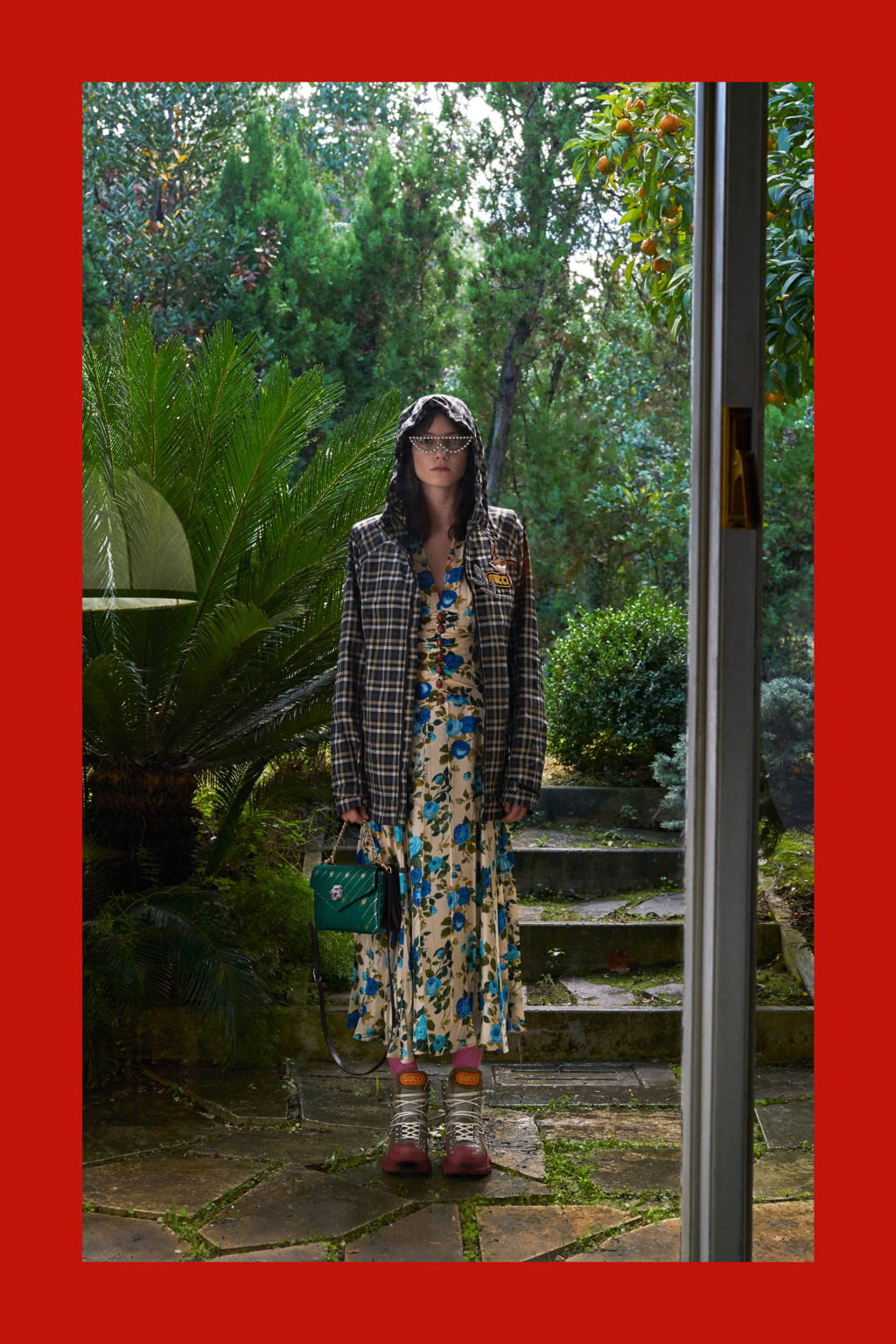Fashion Week Milan Pre-Fall 2018 look 6 de la collection Gucci womenswear