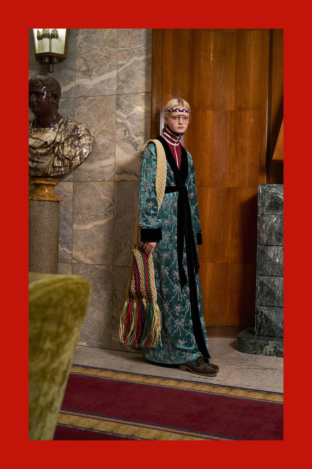Fashion Week Milan Pre-Fall 2018 look 67 from the Gucci collection 女装