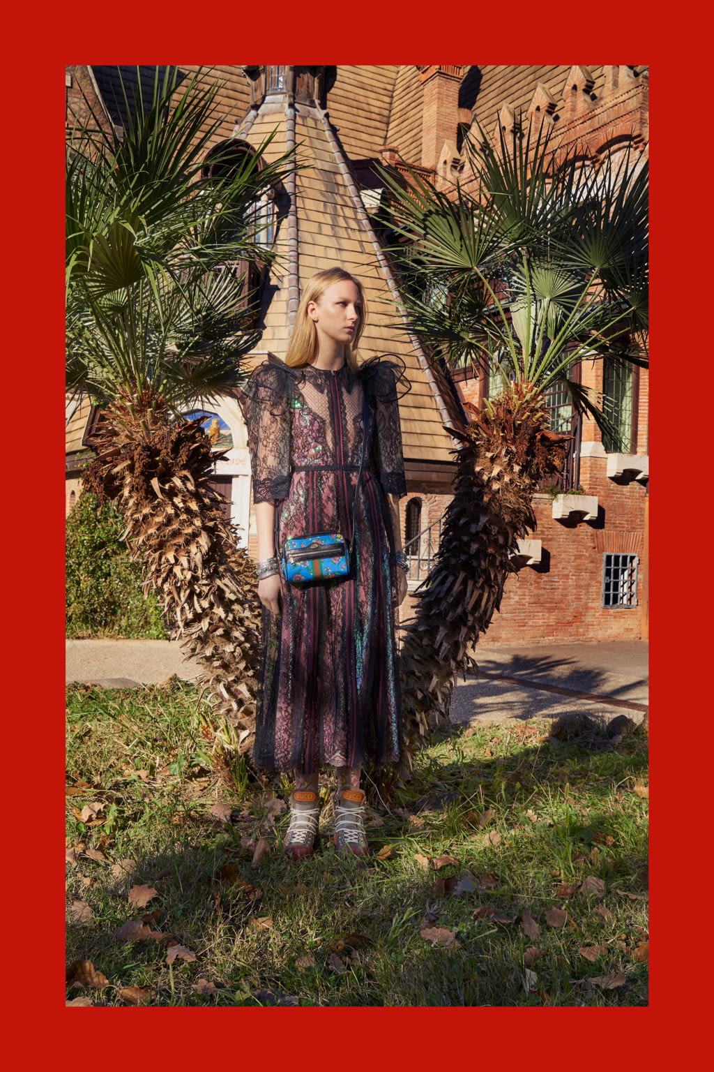 Fashion Week Milan Pre-Fall 2018 look 69 from the Gucci collection womenswear