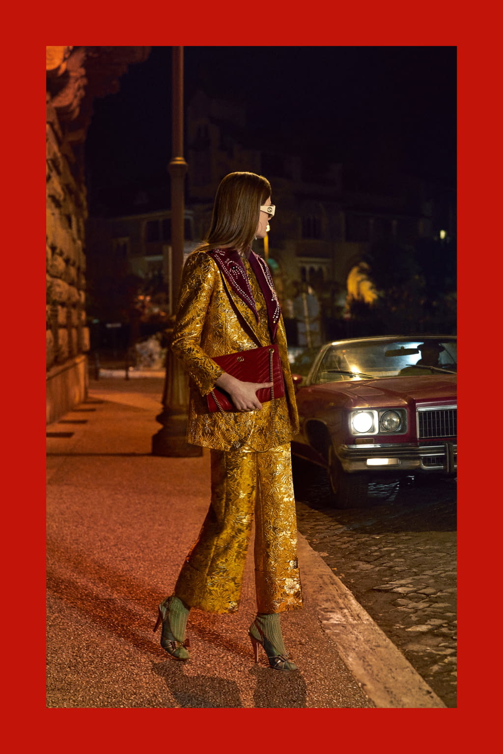 Fashion Week Milan Pre-Fall 2018 look 70 from the Gucci collection womenswear
