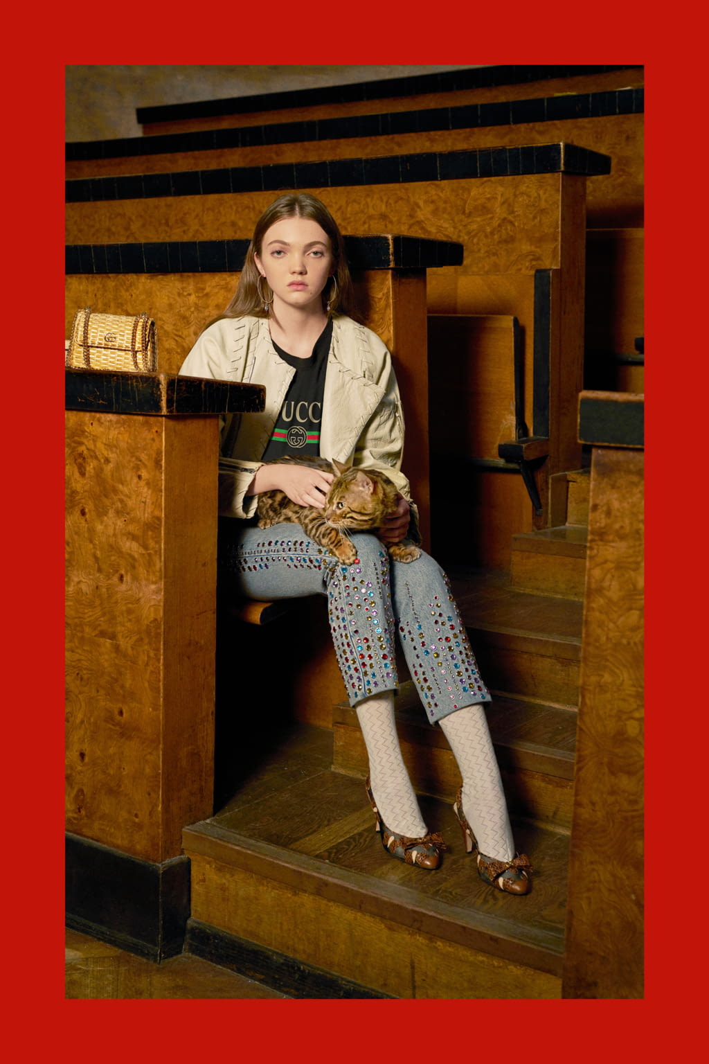 Fashion Week Milan Pre-Fall 2018 look 71 from the Gucci collection 女装