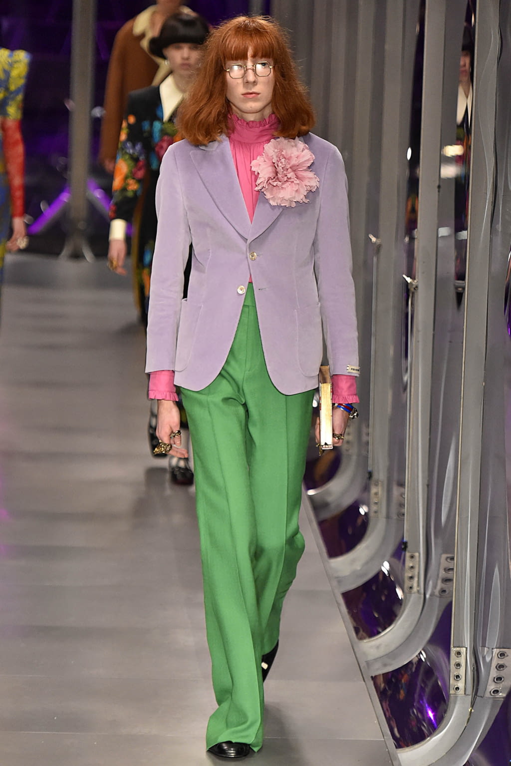 Fashion Week Milan Fall/Winter 2017 look 37 de la collection Gucci womenswear