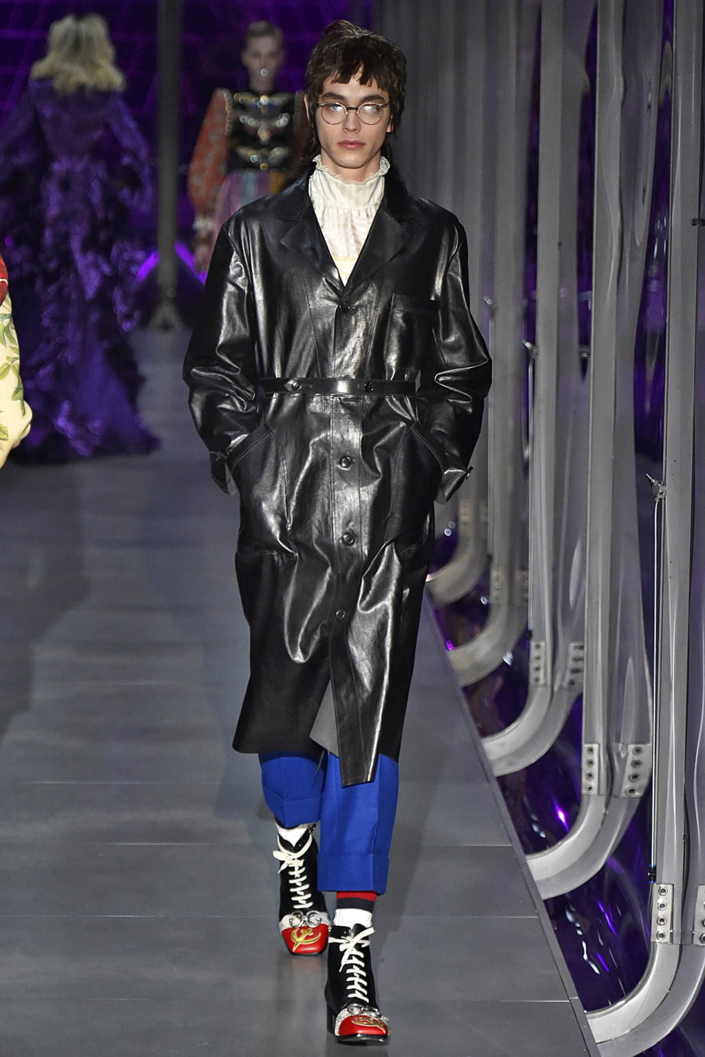 Fashion Week Milan Fall/Winter 2017 look 44 de la collection Gucci womenswear