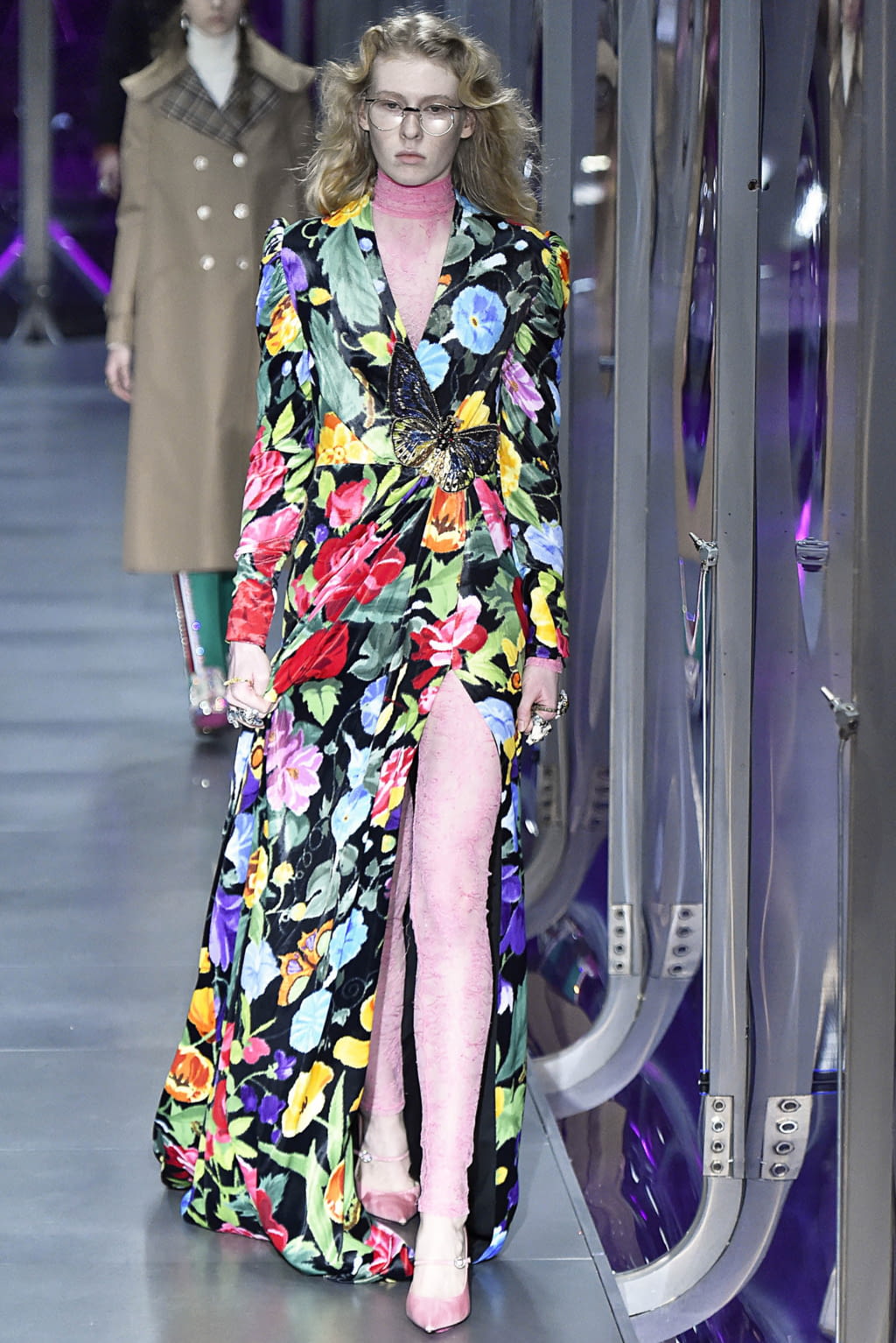 Fashion Week Milan Fall/Winter 2017 look 66 de la collection Gucci womenswear