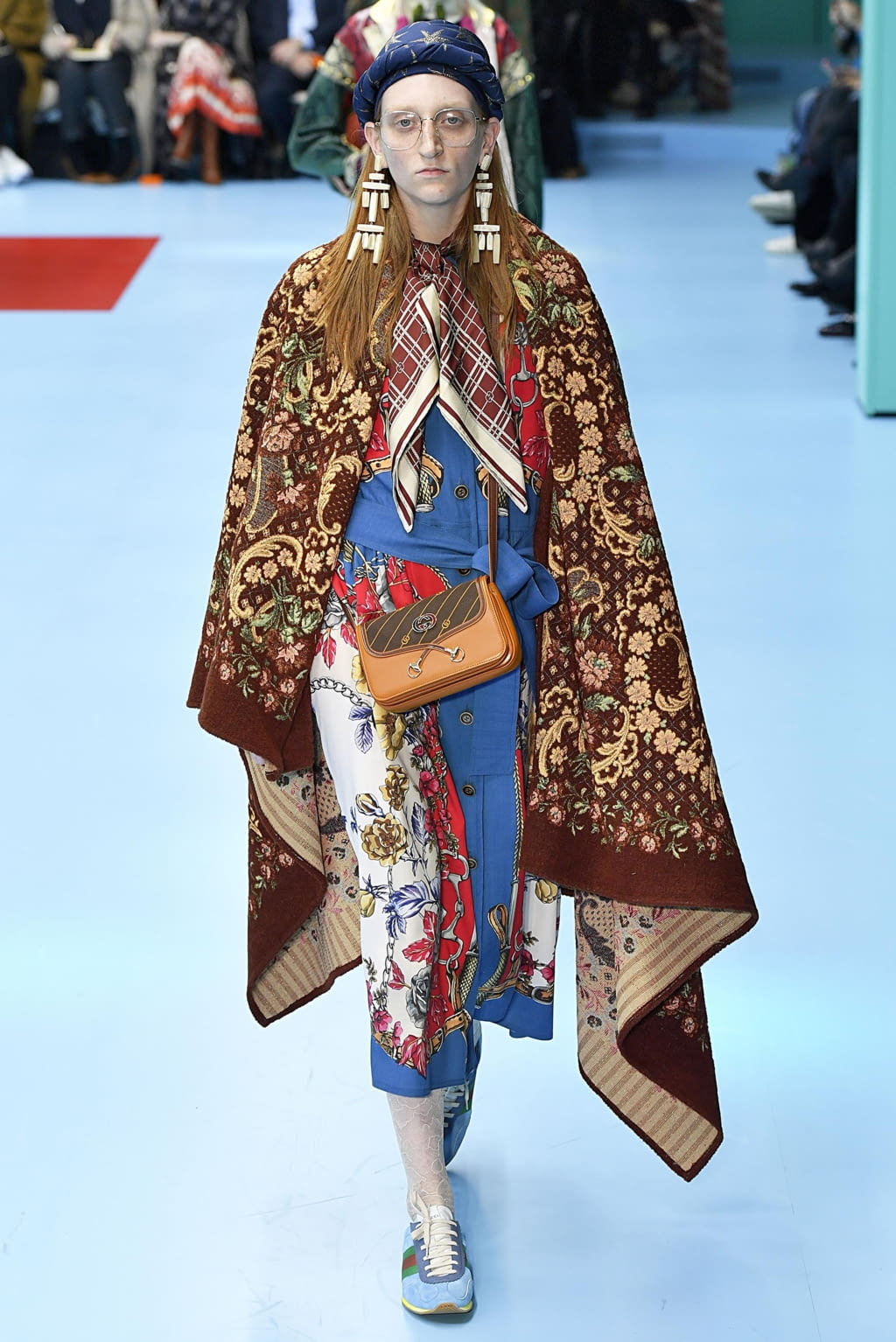 Fashion Week Milan Fall/Winter 2018 look 28 from the Gucci collection womenswear