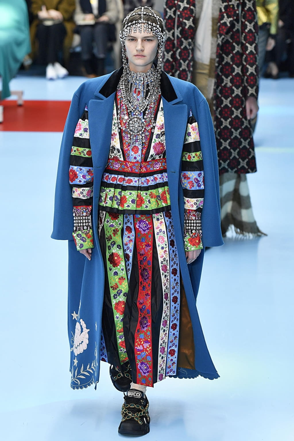 Fashion Week Milan Fall/Winter 2018 look 78 from the Gucci collection 女装