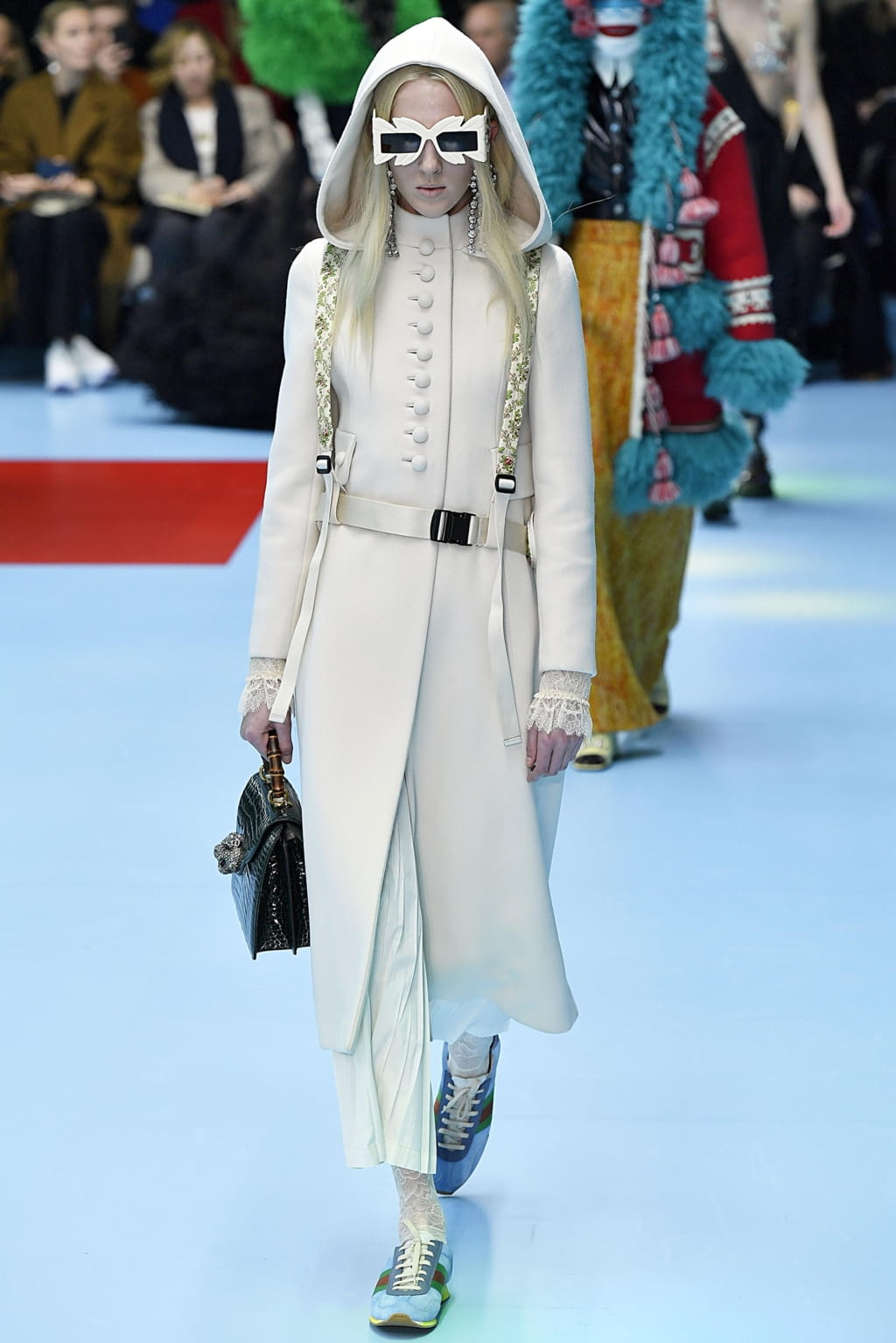 Fashion Week Milan Fall/Winter 2018 look 84 from the Gucci collection 女装