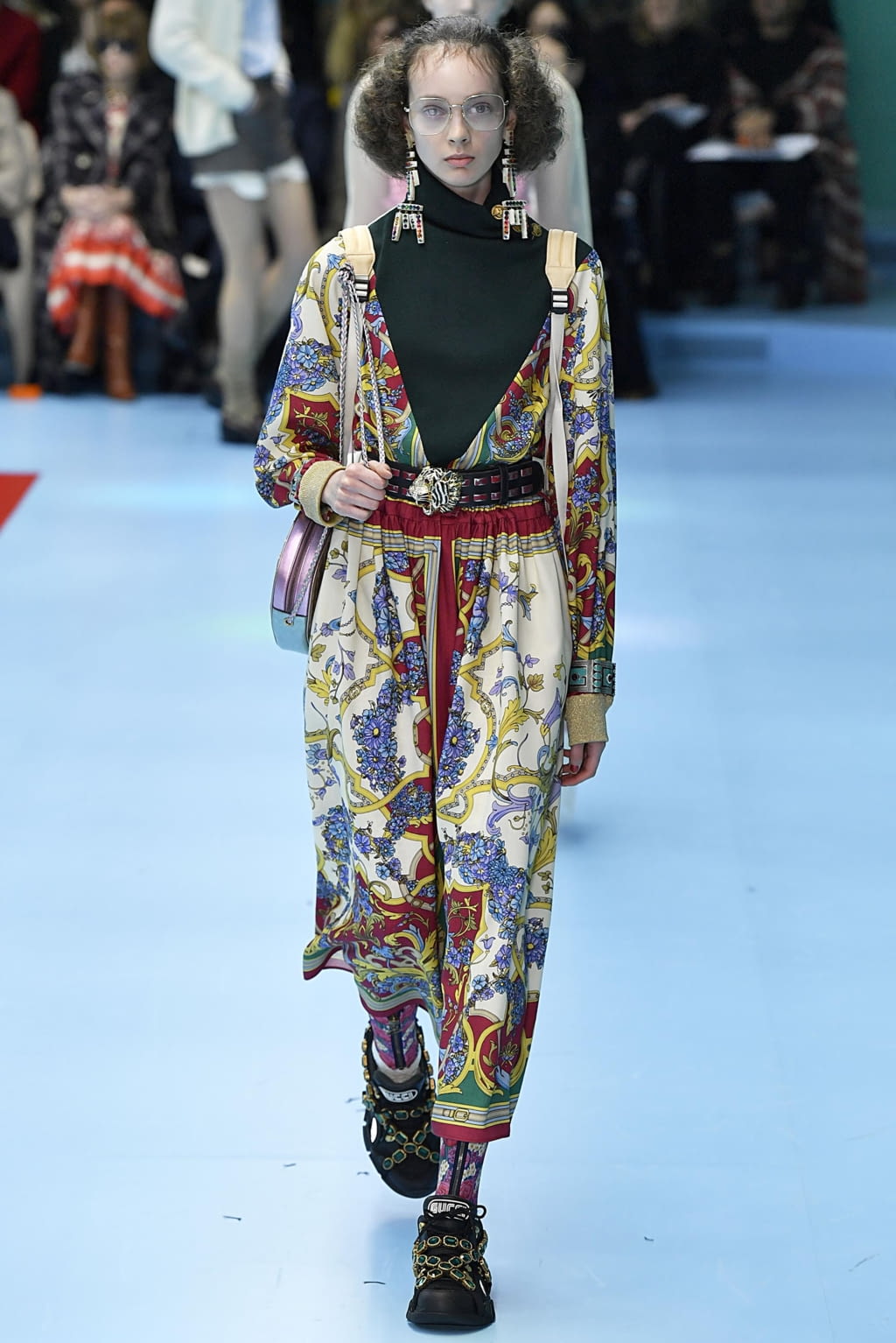 Fashion Week Milan Fall/Winter 2018 look 68 from the Gucci collection 女装