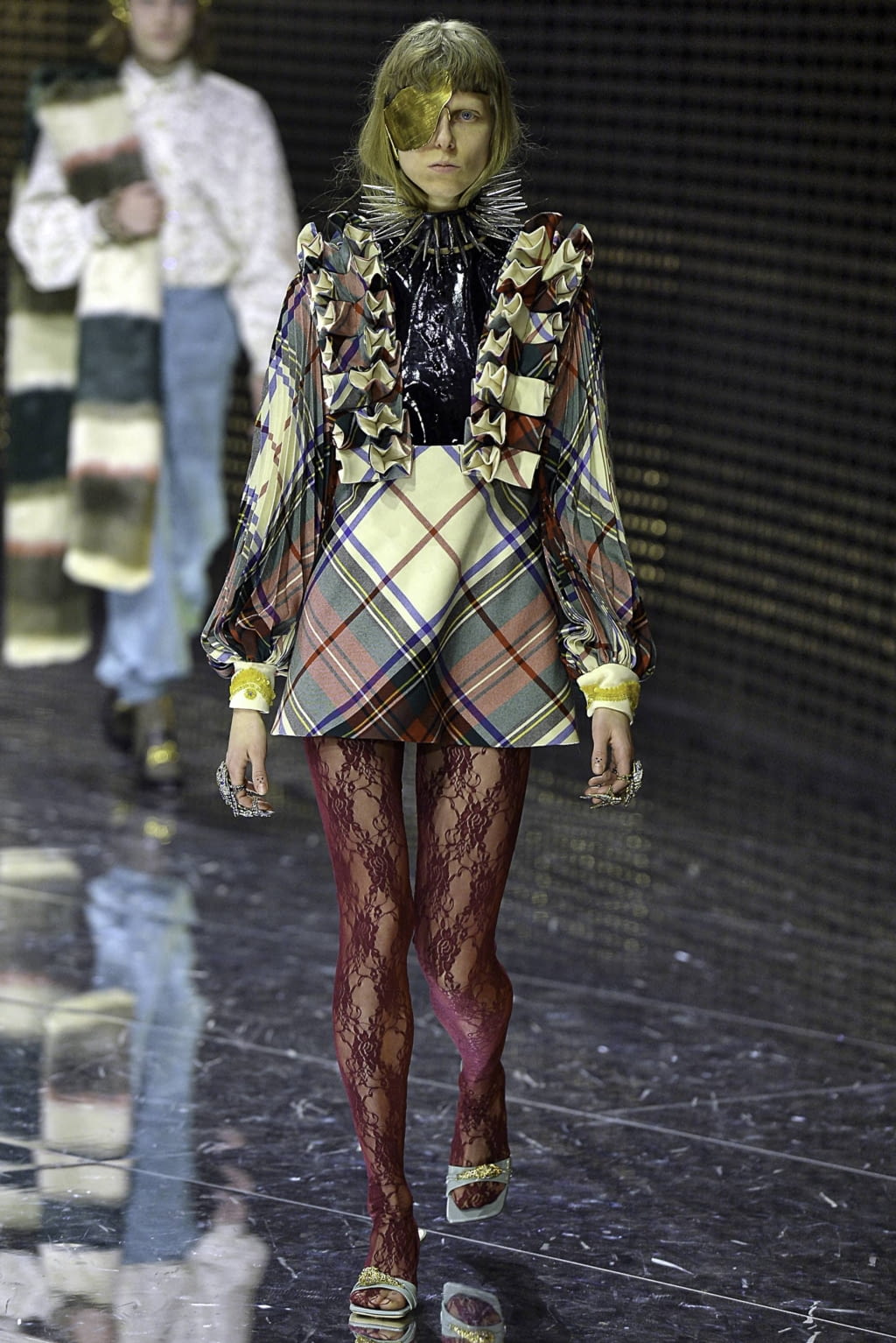 Fashion Week Milan Fall/Winter 2019 look 23 from the Gucci collection womenswear