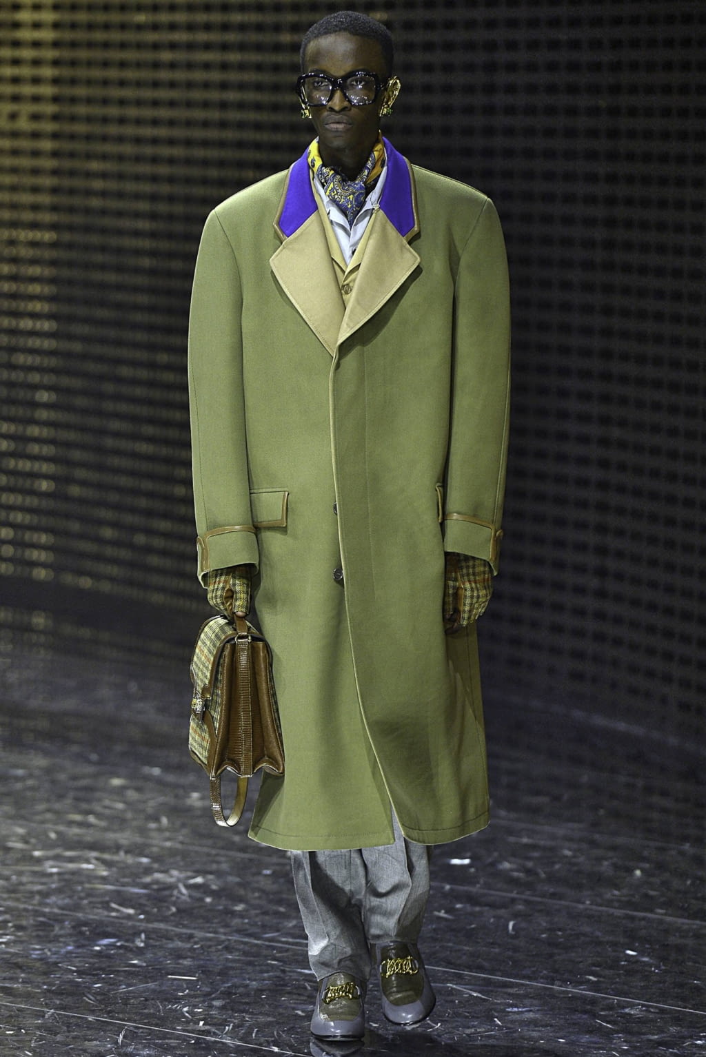 Fashion Week Milan Fall/Winter 2019 look 35 from the Gucci collection 男装