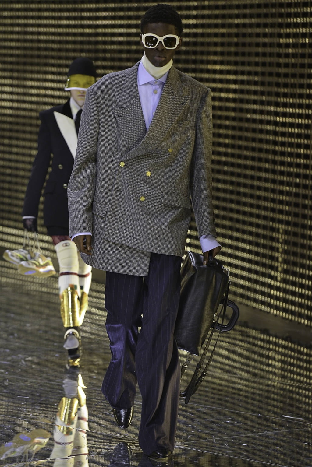 Fashion Week Milan Fall/Winter 2019 look 49 from the Gucci collection menswear