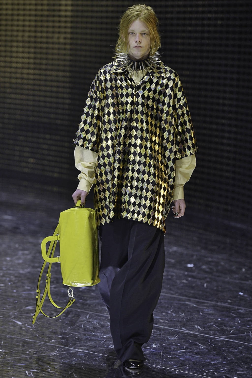 Fashion Week Milan Fall/Winter 2019 look 57 from the Gucci collection 男装
