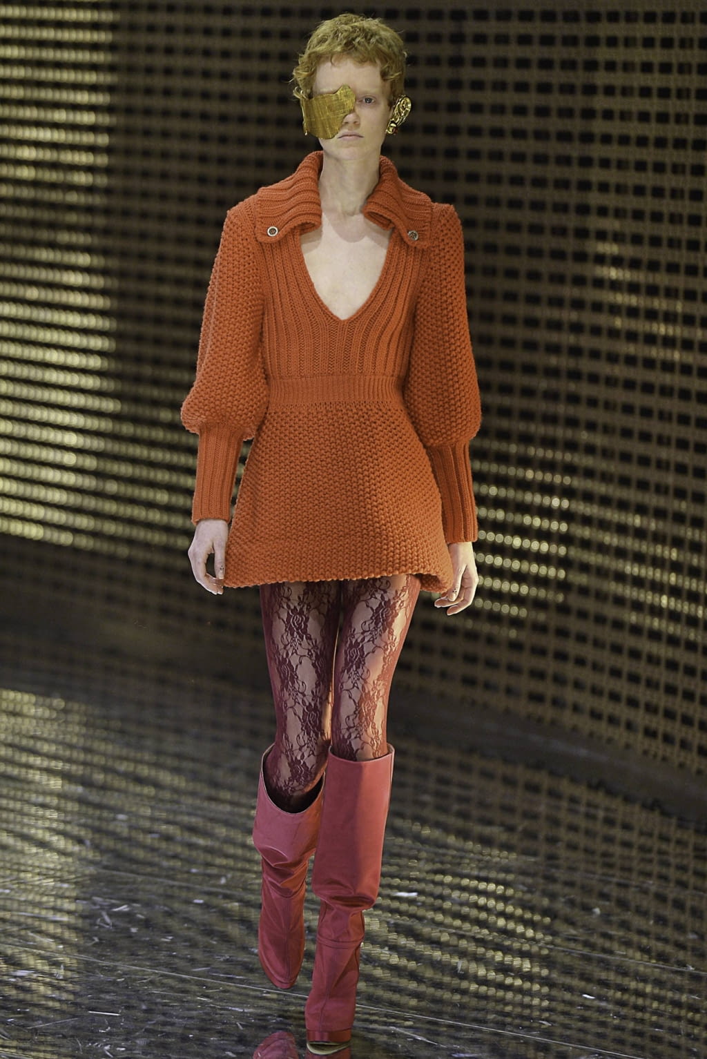 Fashion Week Milan Fall/Winter 2019 look 63 de la collection Gucci womenswear