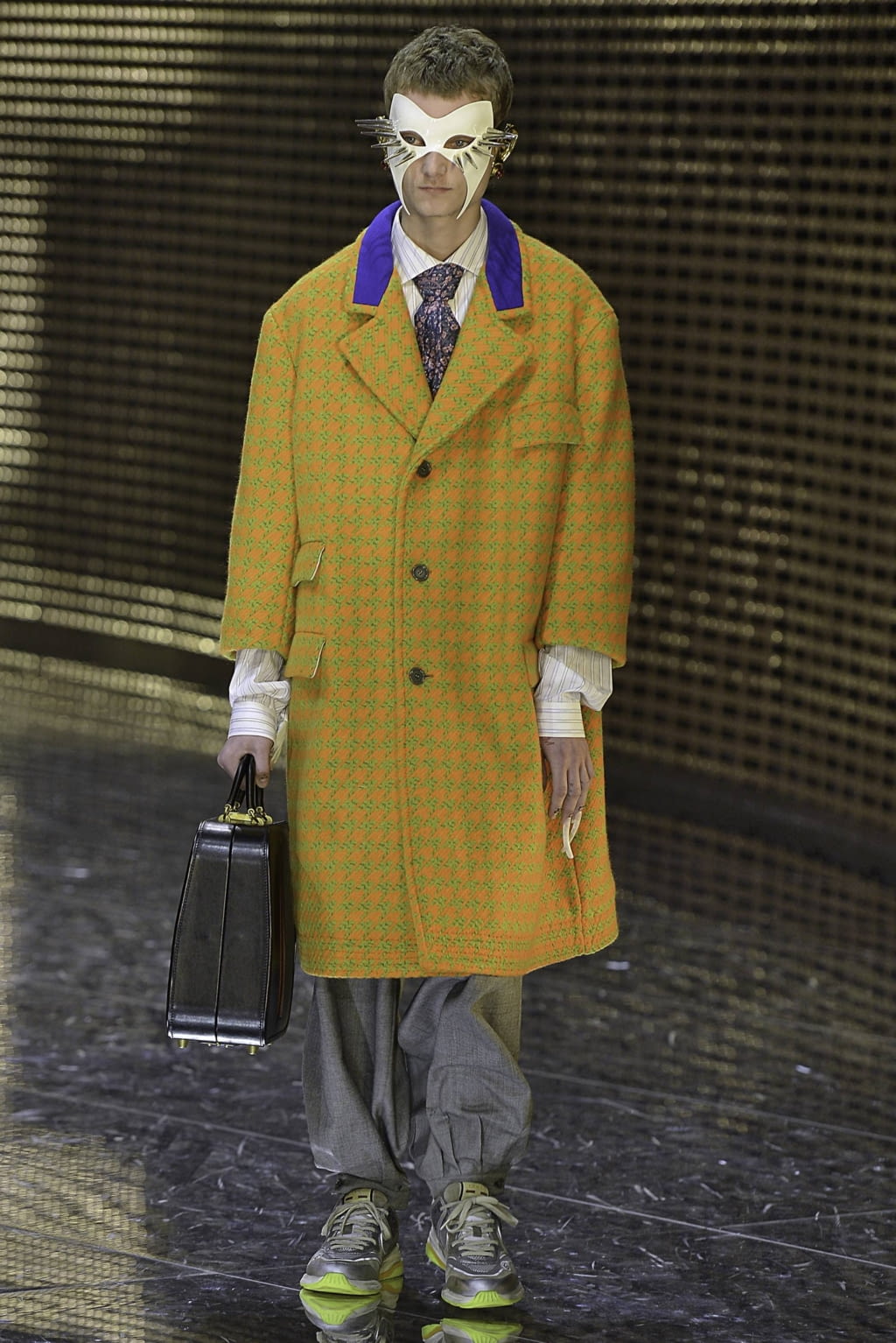 Fashion Week Milan Fall/Winter 2019 look 67 from the Gucci collection menswear
