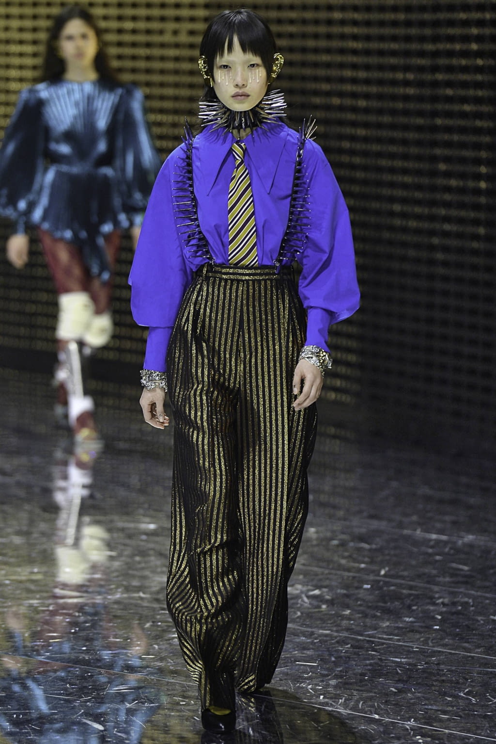 Fashion Week Milan Fall/Winter 2019 look 76 from the Gucci collection 女装
