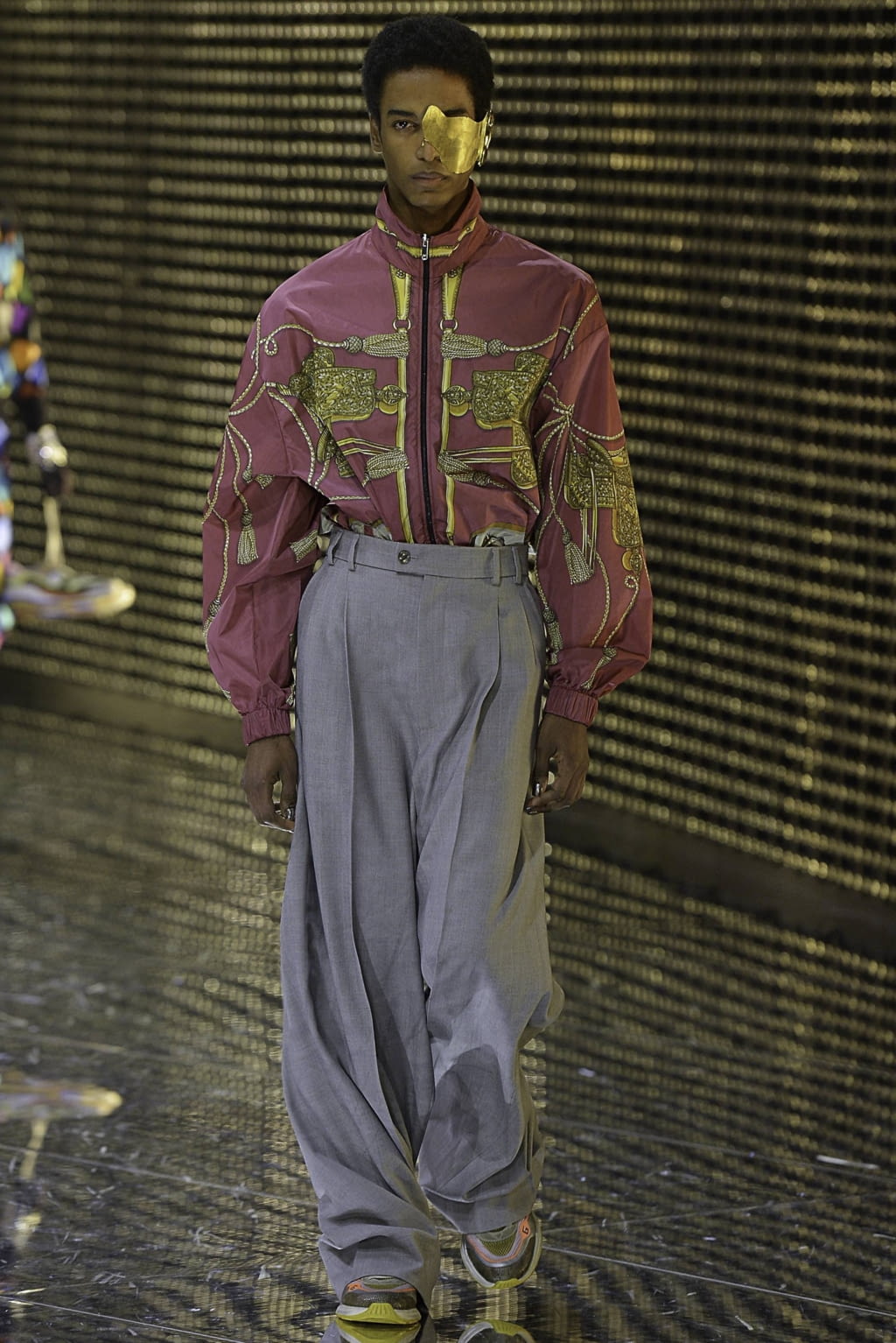 Fashion Week Milan Fall/Winter 2019 look 79 from the Gucci collection womenswear