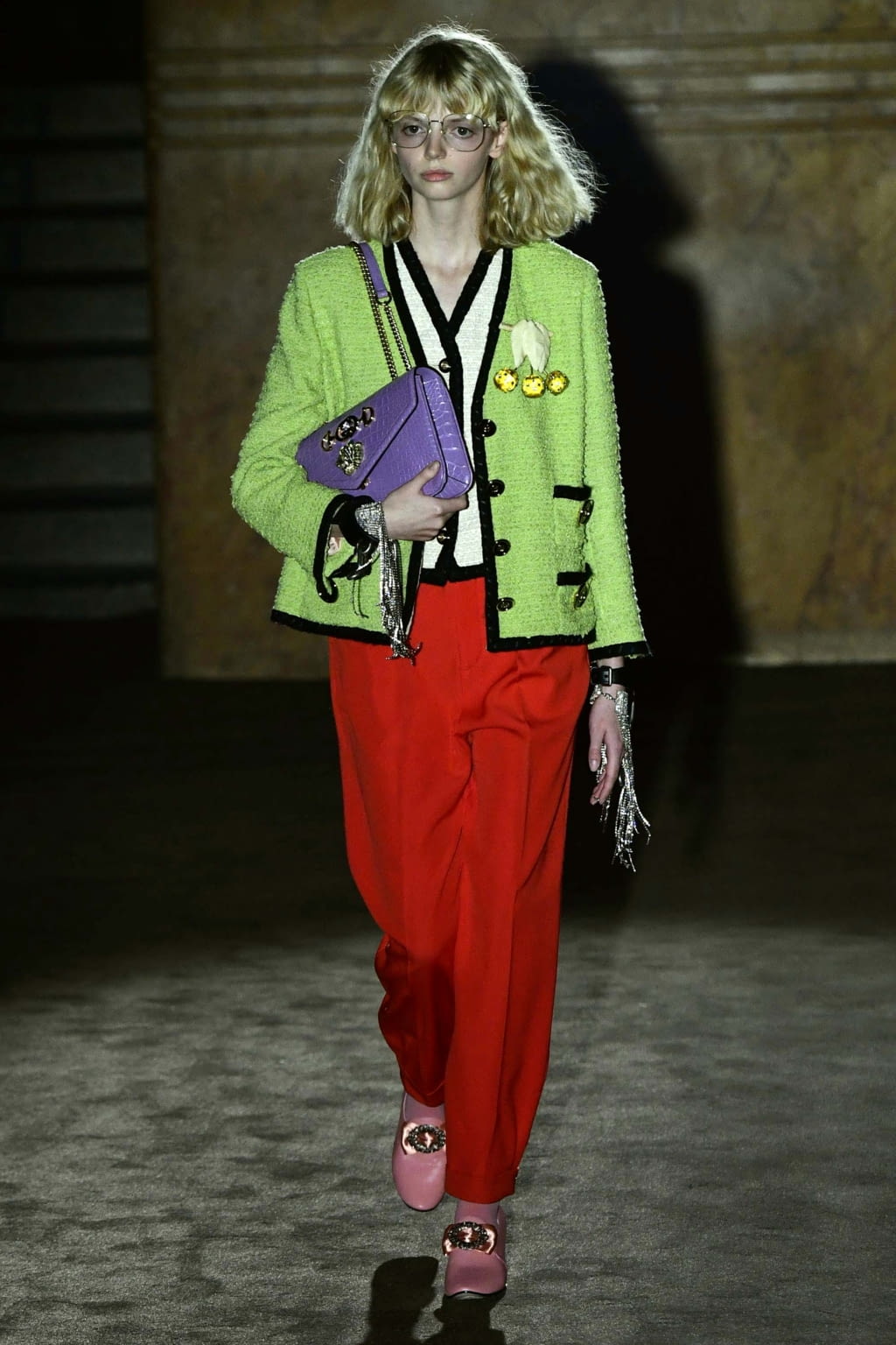 Fashion Week Paris Spring/Summer 2019 look 67 from the Gucci collection 女装