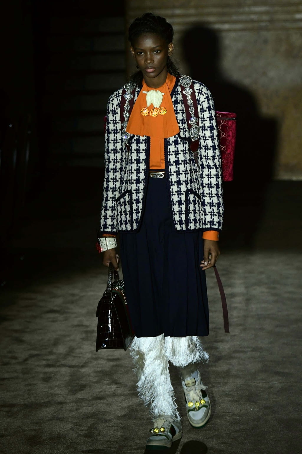 Fashion Week Paris Spring/Summer 2019 look 73 from the Gucci collection womenswear