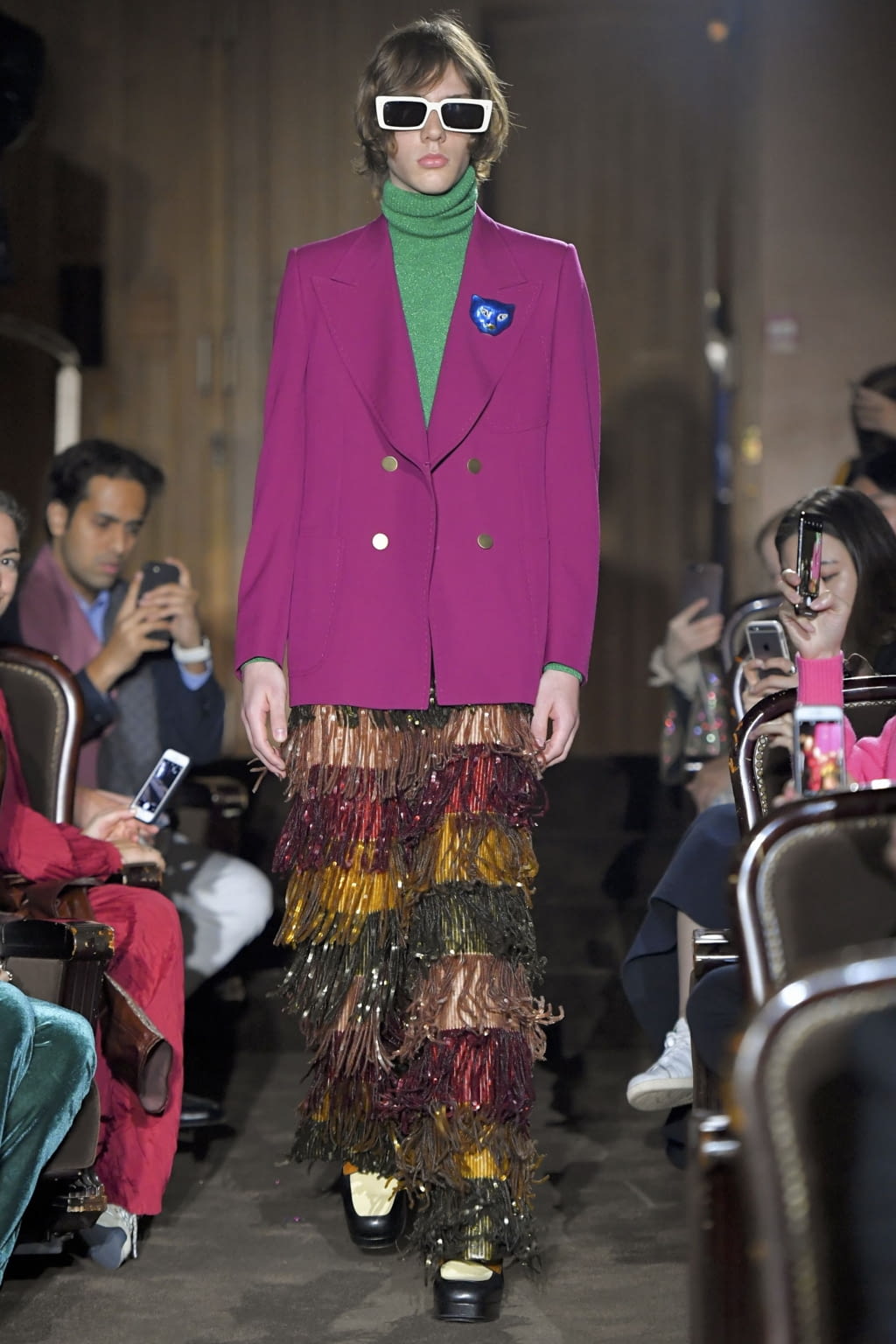 Fashion Week Paris Spring/Summer 2019 look 51 de la collection Gucci menswear