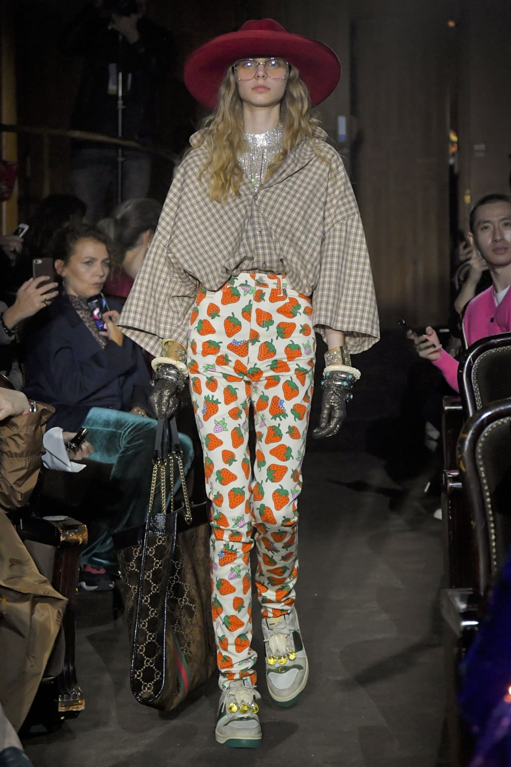 Fashion Week Paris Spring/Summer 2019 look 44 de la collection Gucci womenswear