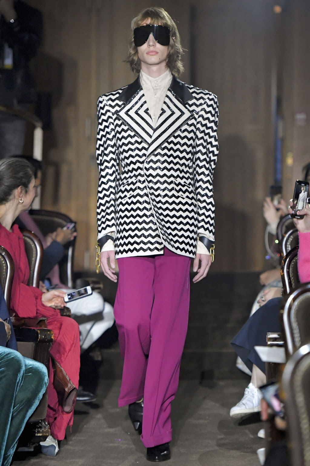 Fashion Week Paris Spring/Summer 2019 look 64 de la collection Gucci menswear