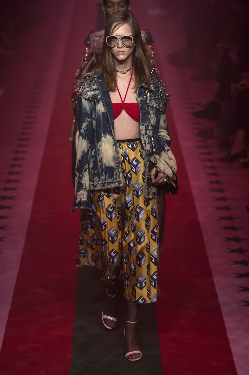 Fashion Week Milan Spring/Summer 2017 look 20 from the Gucci collection womenswear