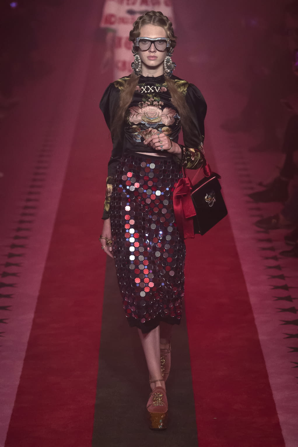 Fashion Week Milan Spring/Summer 2017 look 34 de la collection Gucci womenswear