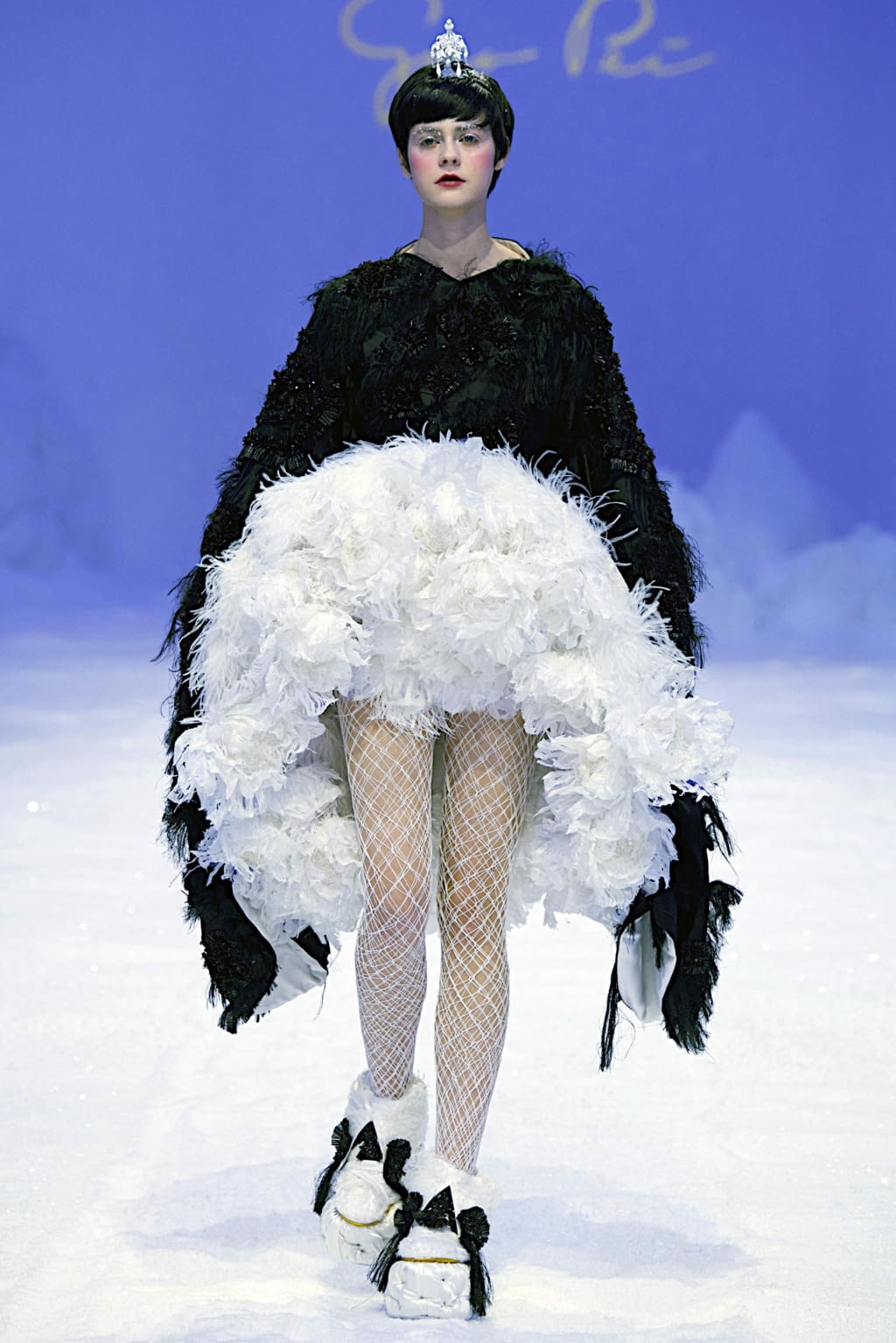 Fashion Week Paris Spring/Summer 2020 look 11 de la collection Guo Pei couture