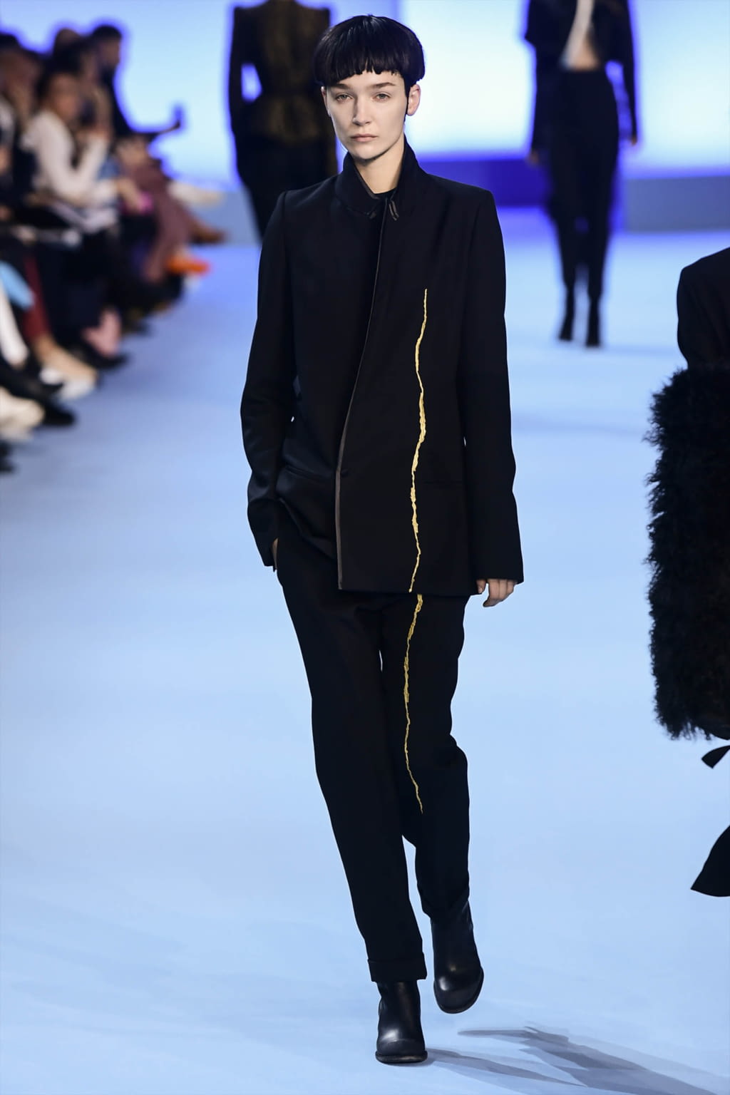 Fashion Week Paris Fall/Winter 2017 look 22 from the Haider Ackermann collection womenswear