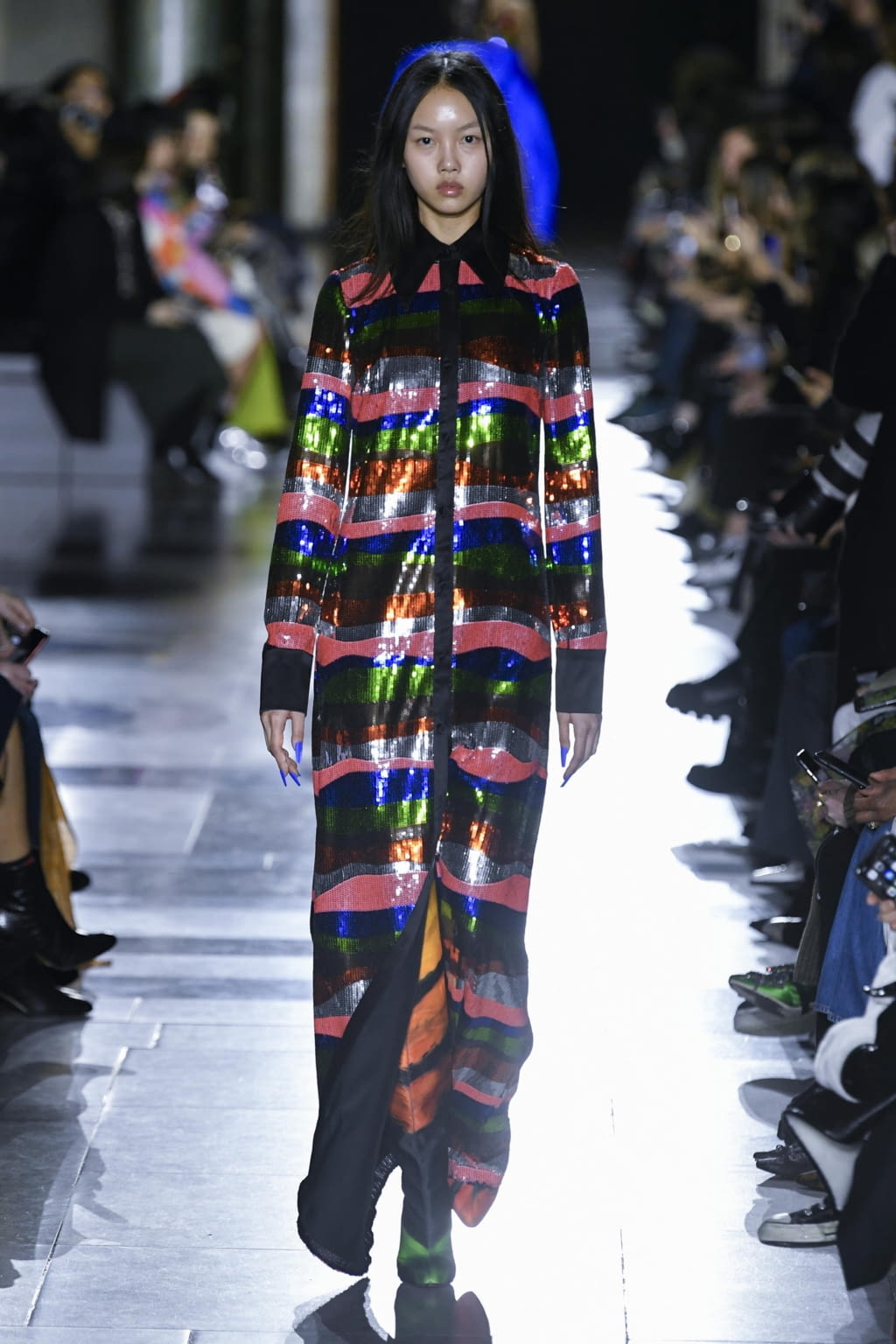 Fashion Week London Fall/Winter 2020 look 27 from the Halpern collection 女装