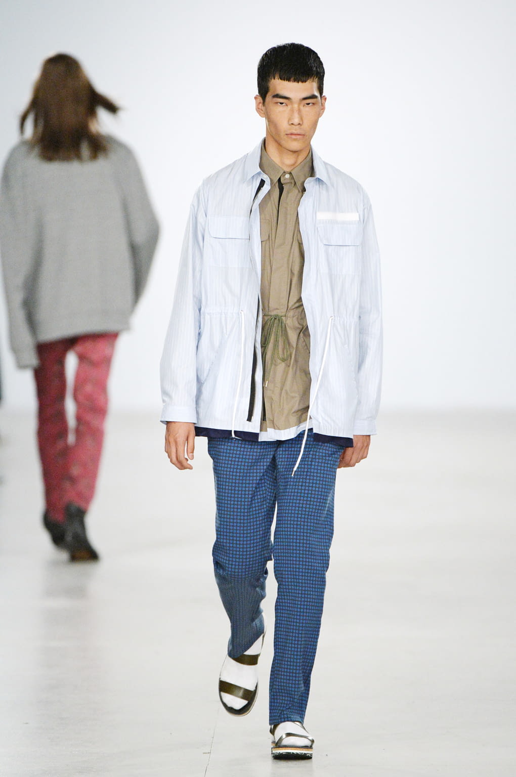 Fashion Week London Spring/Summer 2017 look 13 from the Casely-Hayford collection menswear