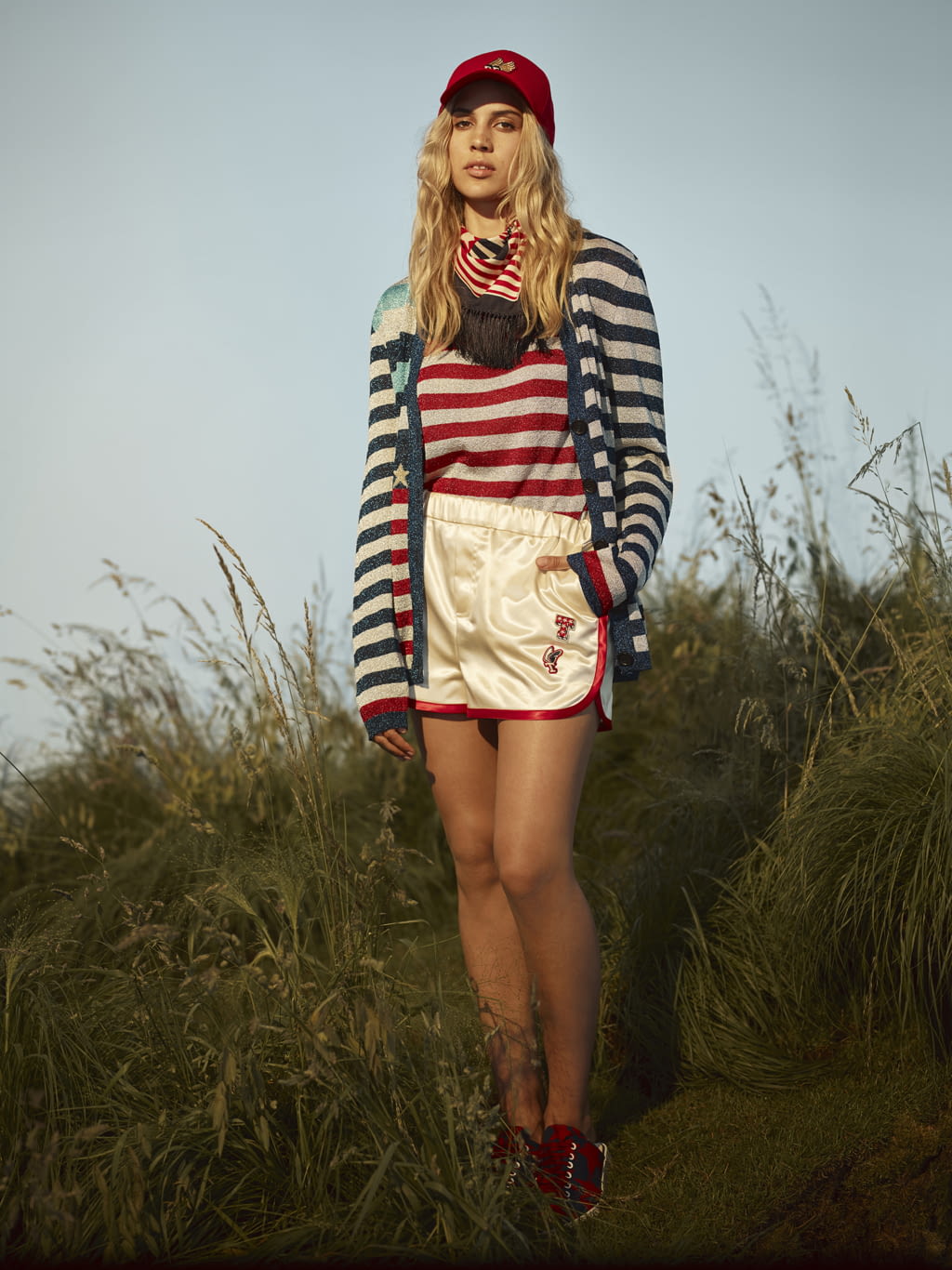 Fashion Week New York Resort 2017 look 19 from the Tommy Hilfiger collection 女装