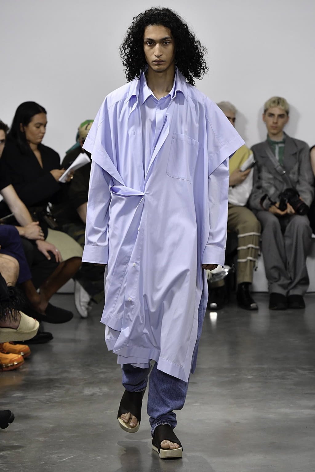 Fashion Week Paris Spring/Summer 2020 look 20 from the Hed Mayner collection menswear