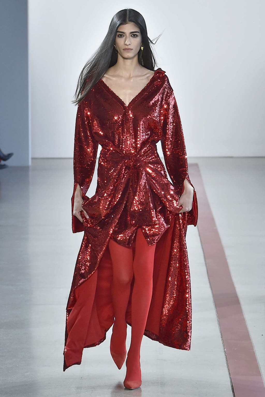 Fashion Week New York Fall/Winter 2019 look 35 from the Hellessy collection womenswear