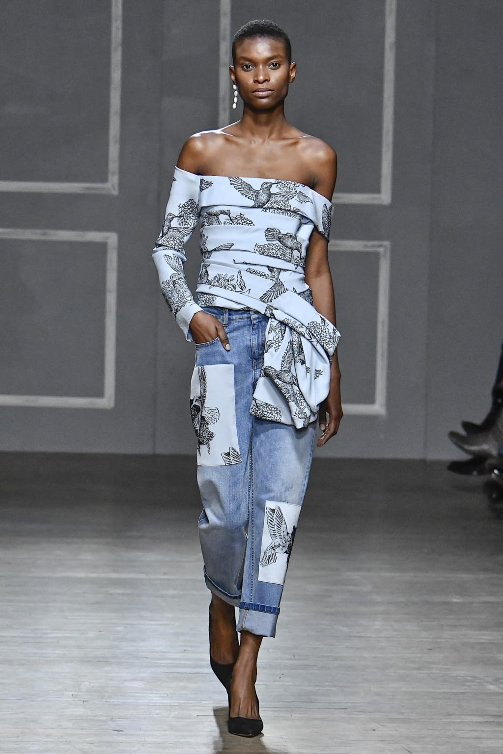 Fashion Week New York Fall/Winter 2020 look 9 de la collection Hellessy womenswear