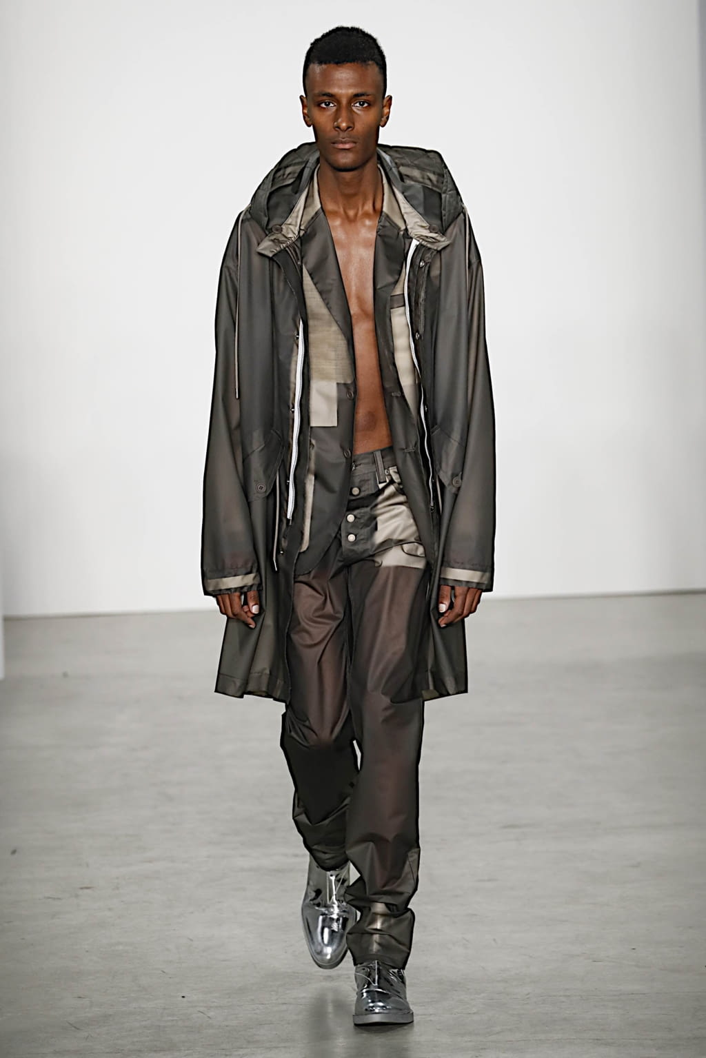 Fashion Week New York Fall/Winter 2019 look 8 from the Helmut Lang collection 女装