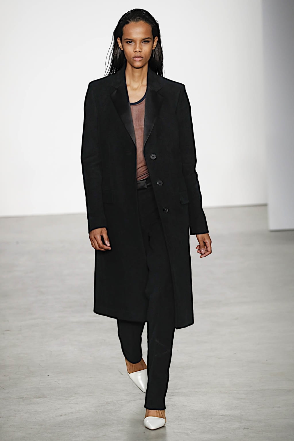 Fashion Week New York Fall/Winter 2019 look 12 from the Helmut Lang collection womenswear