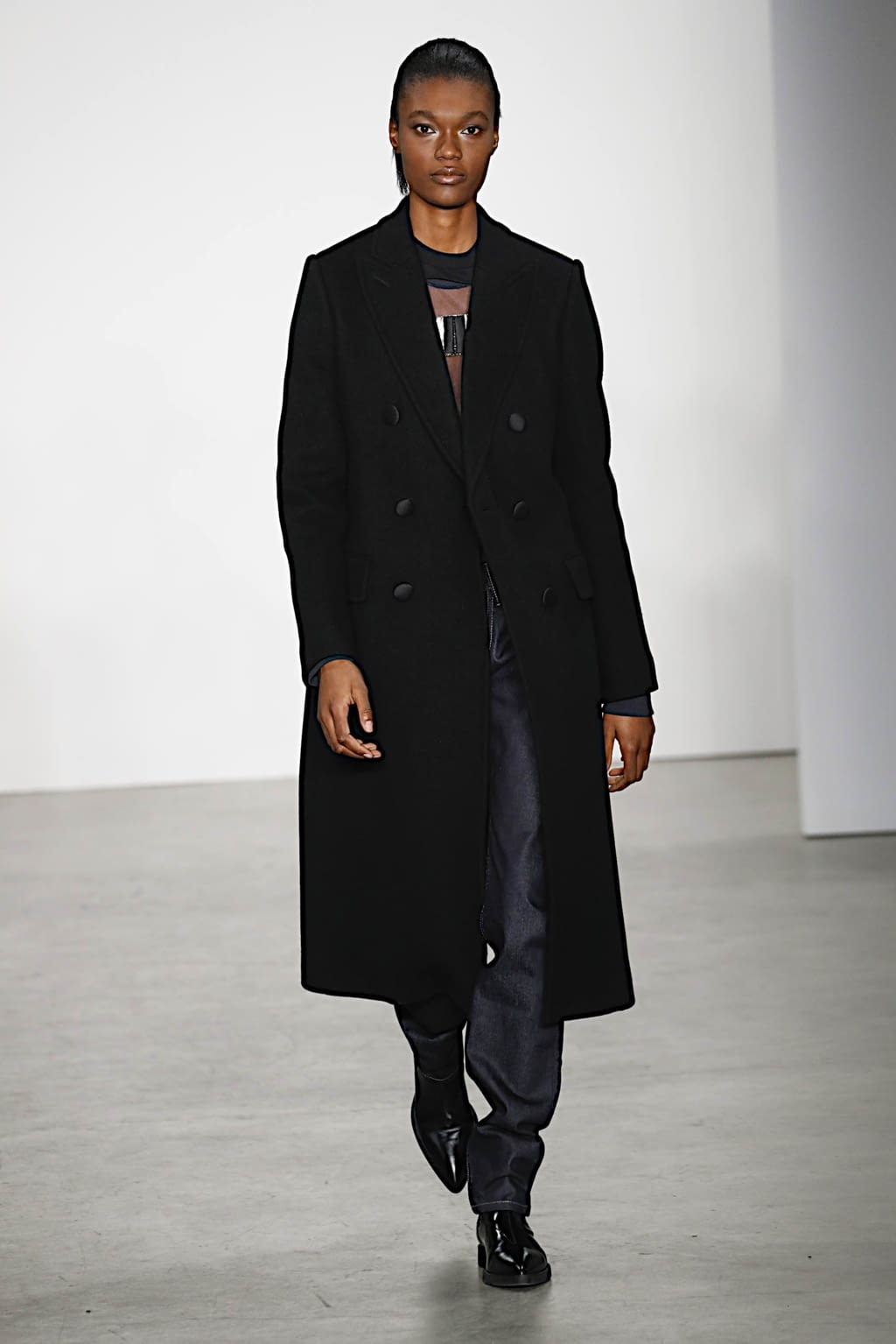 Fashion Week New York Fall/Winter 2019 look 15 from the Helmut Lang collection womenswear