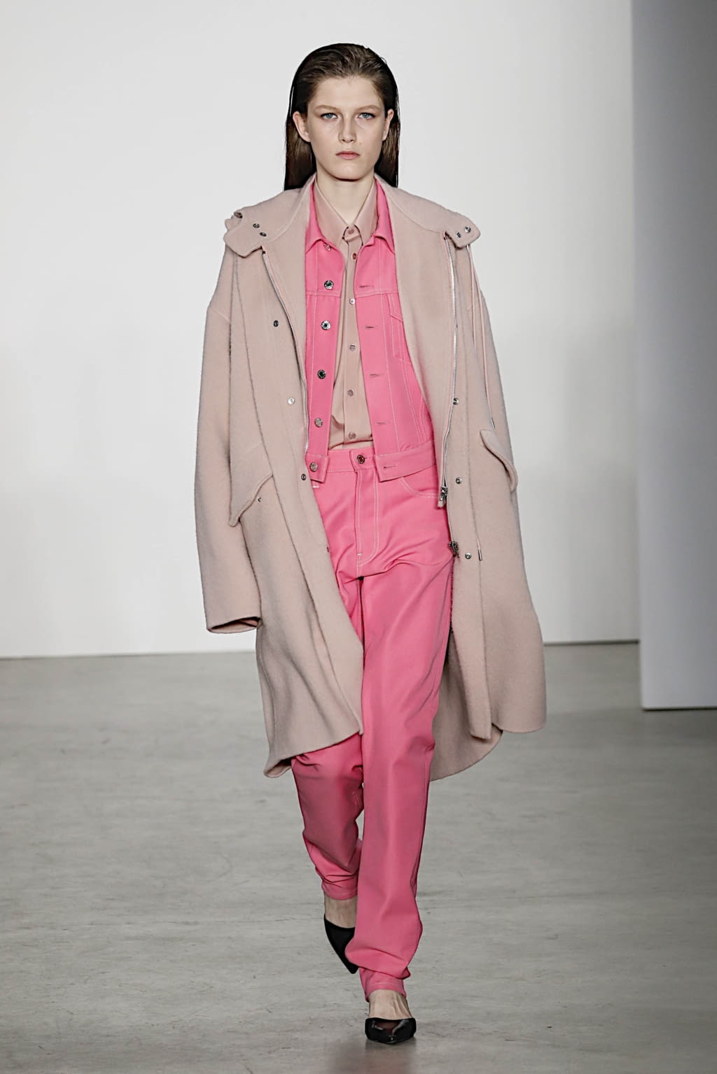 Fashion Week New York Fall/Winter 2019 look 28 from the Helmut Lang collection 女装