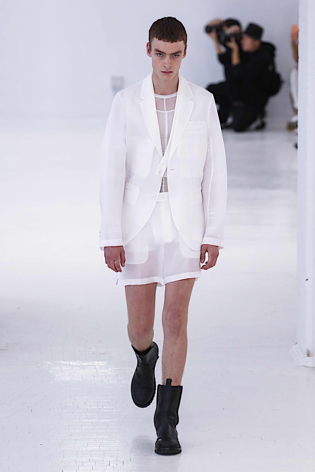 Fashion Week New York Spring/Summer 2020 look 5 from the Helmut Lang collection womenswear