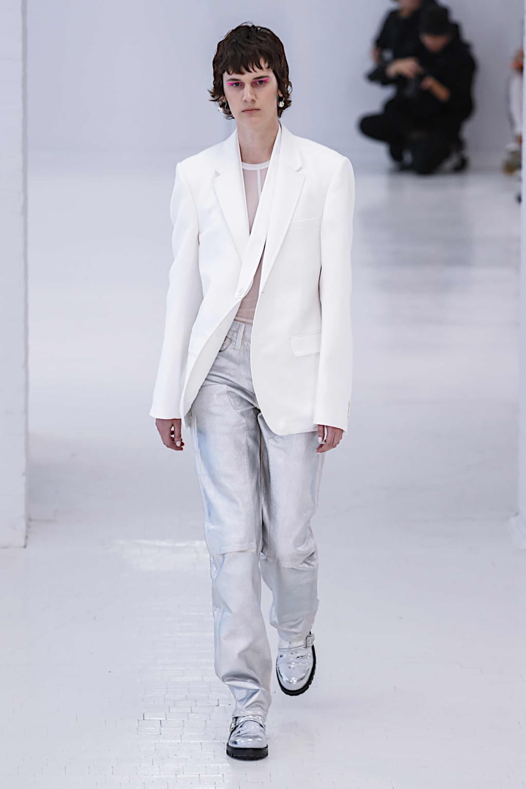 Fashion Week New York Spring/Summer 2020 look 6 from the Helmut Lang collection womenswear