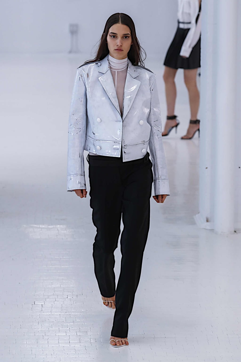 Fashion Week New York Spring/Summer 2020 look 10 from the Helmut Lang collection womenswear