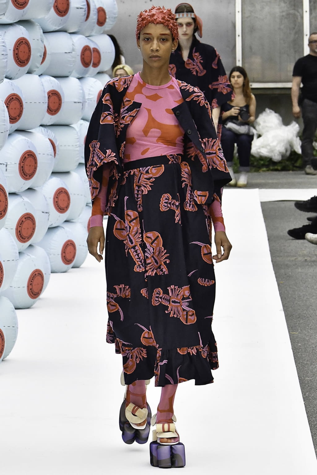Fashion Week Paris Spring/Summer 2020 look 5 from the Henrik Vibskov collection menswear
