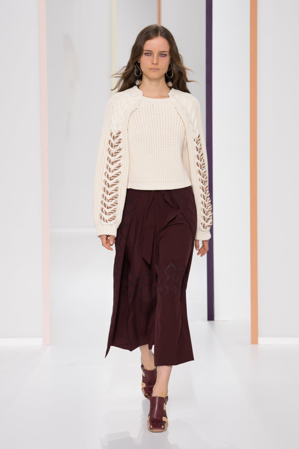 Fashion Week Paris Spring/Summer 2018 look 15 de la collection Hermès womenswear