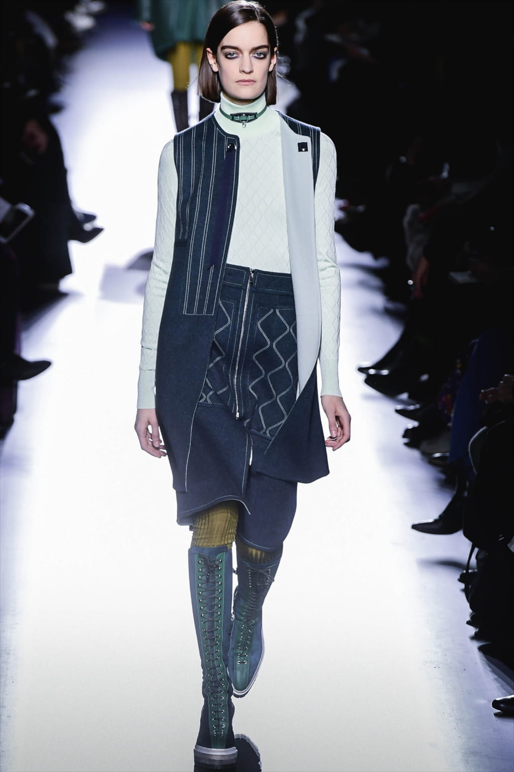 Fashion Week Milan Fall/Winter 2017 look 27 from the Hermès collection womenswear