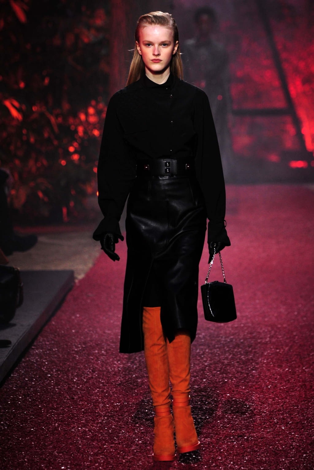 Fashion Week Paris Fall/Winter 2018 look 2 de la collection Hermès womenswear