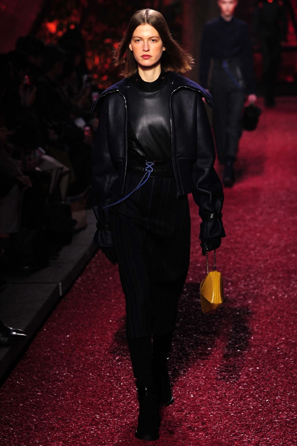 Fashion Week Paris Fall/Winter 2018 look 31 from the Hermès collection 女装