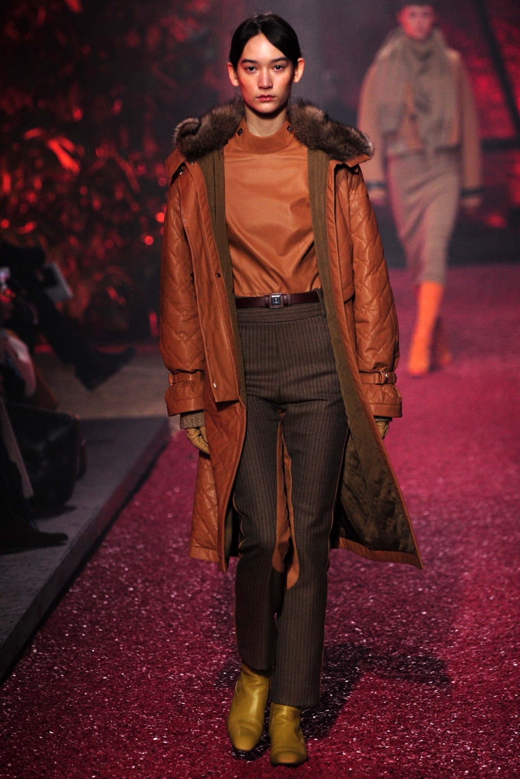 Fashion Week Paris Fall/Winter 2018 look 44 from the Hermès collection womenswear