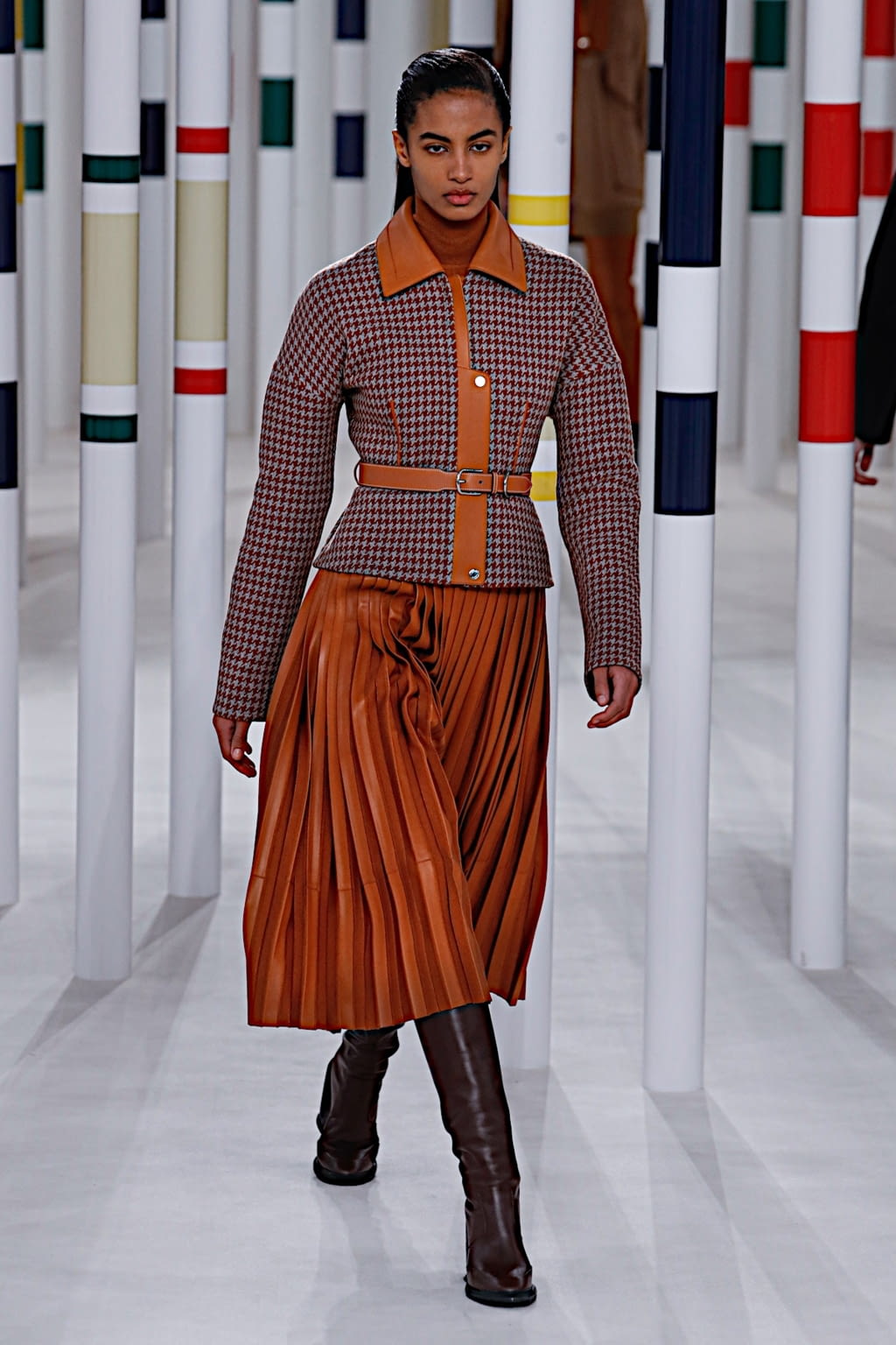 Fashion Week Paris Fall/Winter 2020 look 31 from the Hermès collection 女装